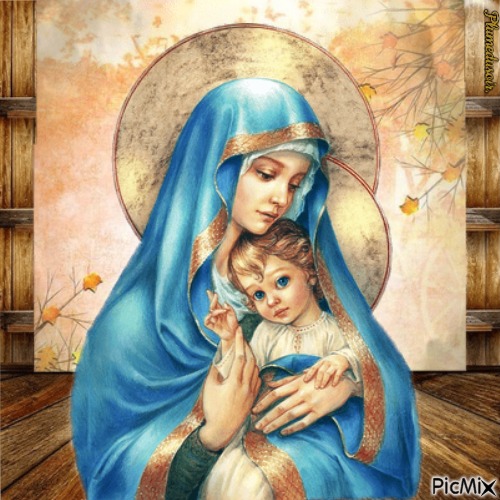 La Vierge Marie. - PNG gratuit