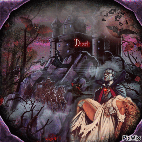 Dracula - Бесплатный анимированный гифка