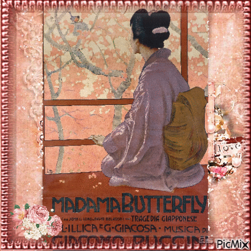 MADAME BUTTERFLY - 無料のアニメーション GIF