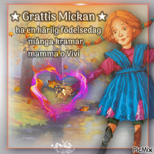 Grattis Mickan 2020 - Безплатен анимиран GIF