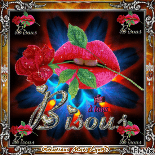 GROS BISOUS LE GROUPE/MARY - 免费动画 GIF