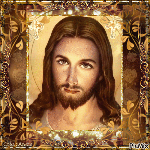 Jésus, Esprit de Bénédiction - Безплатен анимиран GIF
