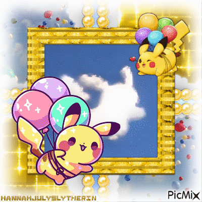 #☼#Pikachu used Fly!#☼# - GIF animé gratuit