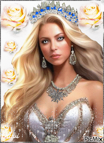 Queen Shakira - Gratis geanimeerde GIF