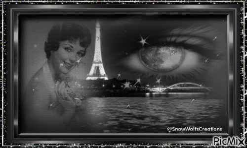 Vintage Paris Scene - Bezmaksas animēts GIF