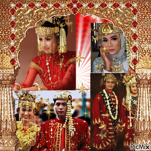 MARIAGE INDONESIEN - Darmowy animowany GIF