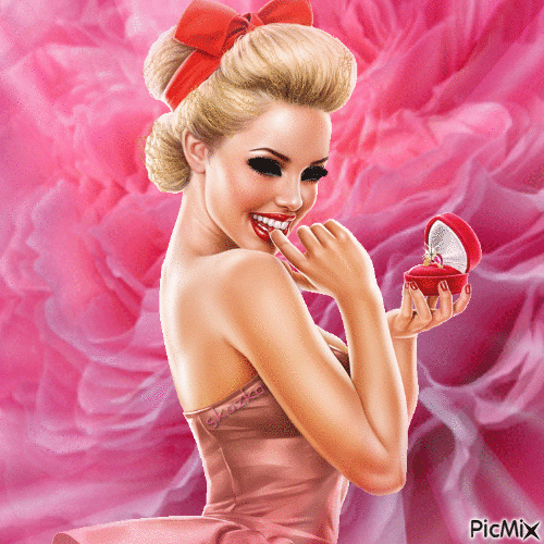 Розовый цвет Нежность хранит - Animovaný GIF zadarmo