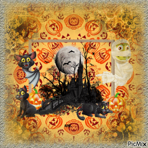 Halloween - Bezmaksas animēts GIF