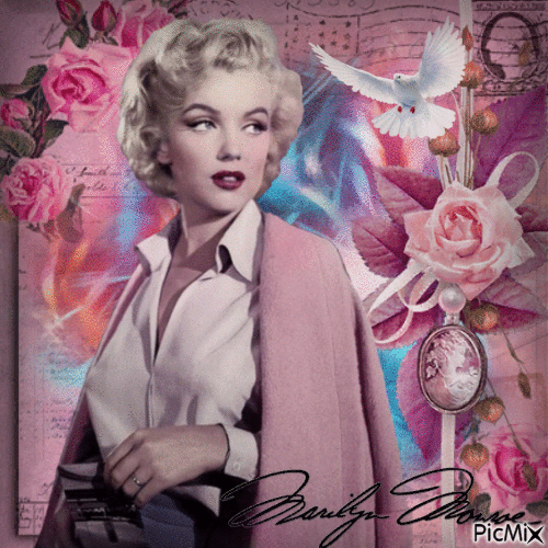 Marilyn Monroe - GIF เคลื่อนไหวฟรี