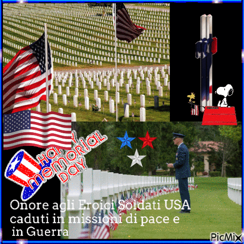 Memorial Day by USA - Бесплатный анимированный гифка