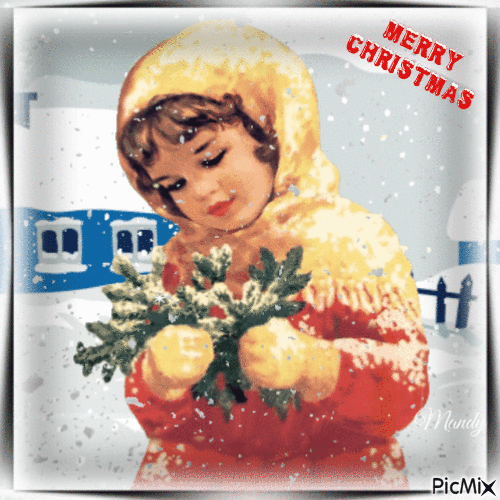 MERRY  CHRISTMAS - Ingyenes animált GIF