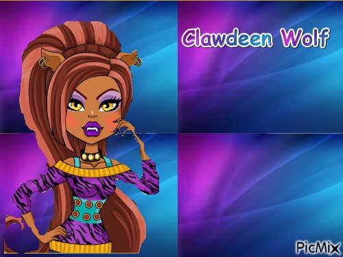 Clawdeen Wolf - png gratuito