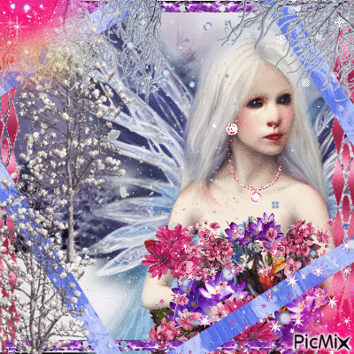 winter fairy - Δωρεάν κινούμενο GIF
