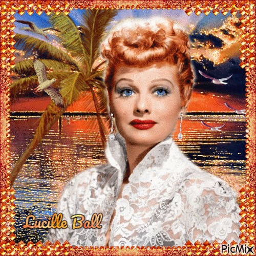 Lucille Ball - Free animated GIF