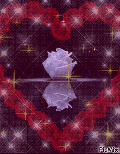 Rose Love - Darmowy animowany GIF