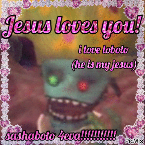 jesus loves you!!!!!! - GIF animado gratis