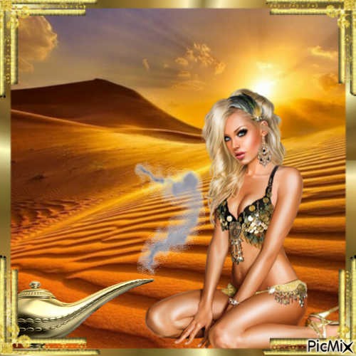 Desert Woman - безплатен png