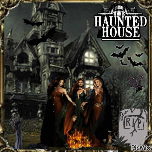 The Haunted House - Ingyenes animált GIF