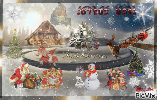 Joyeux Noel ..2 - GIF animado gratis
