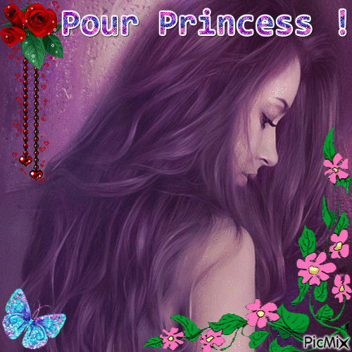 Pour Princess - Bezmaksas animēts GIF