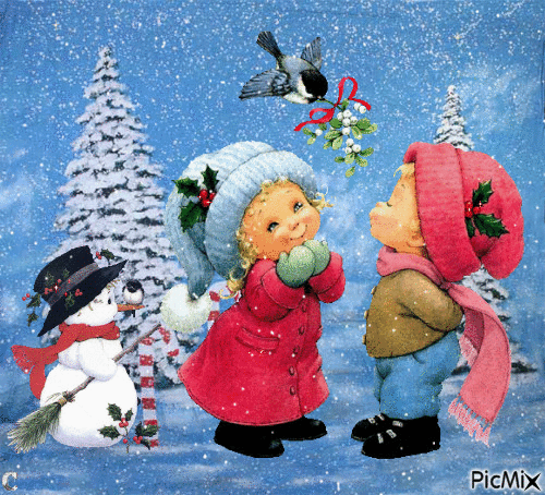 Christmas Cuties - Gratis geanimeerde GIF