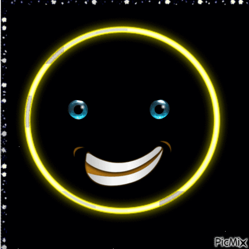 Neon - Emoji. 🙂 - Безплатен анимиран GIF