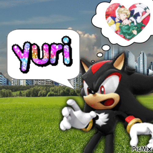 WHAT DID SHADOW SAY? - Gratis animeret GIF