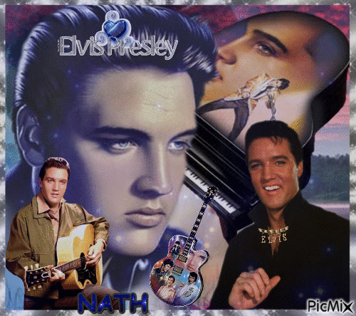 ELVIS PRESLEY   CONCOURS - Free animated GIF