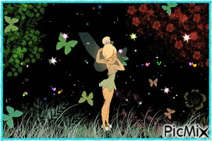 Dancing Fairy! - Ingyenes animált GIF