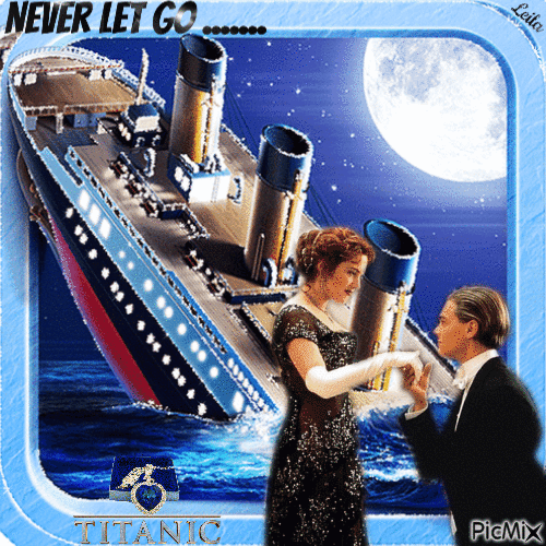 Titanic, Never let go ....... - GIF animate gratis