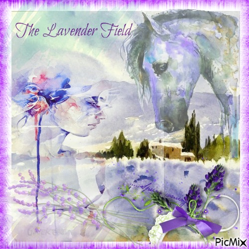 The Lavender Field - безплатен png