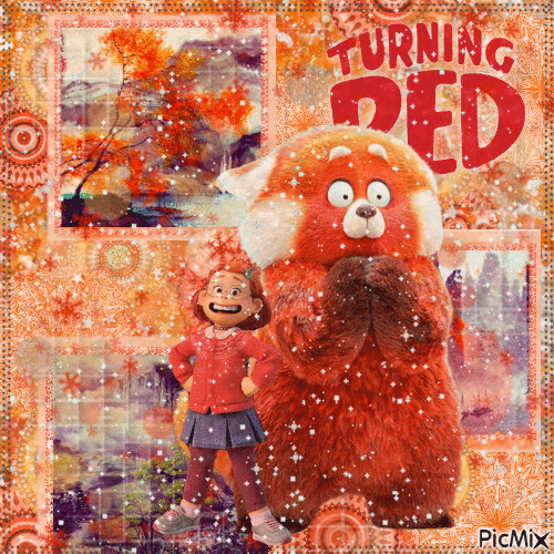 ✶ Turning Red {by Merishy} ✶ - GIF animé gratuit