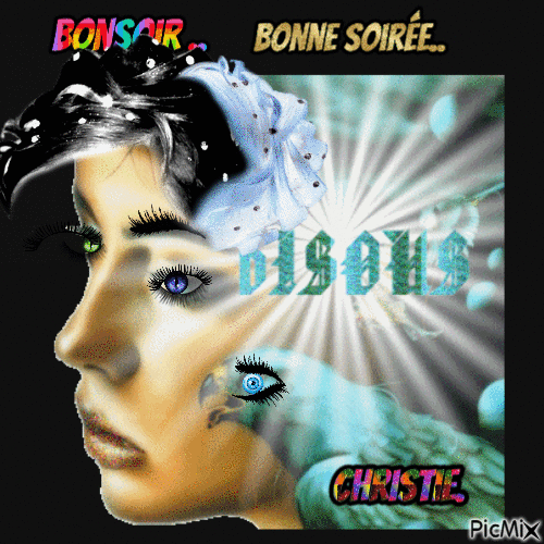 BONSOIR... - Free animated GIF