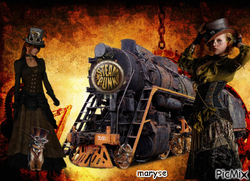 steampunk - Bezmaksas animēts GIF