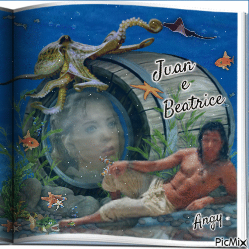 Juan e Beatrice - Бесплатный анимированный гифка