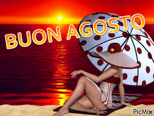 BUON AGOSTO - 無料のアニメーション GIF