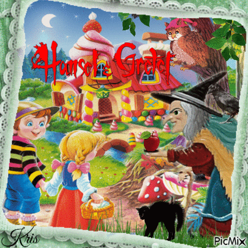 Hansel & Gretel - GIF animado gratis