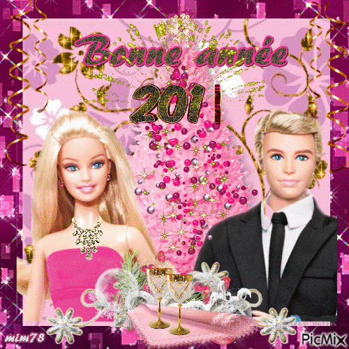 Ken et Barbie - GIF animasi gratis