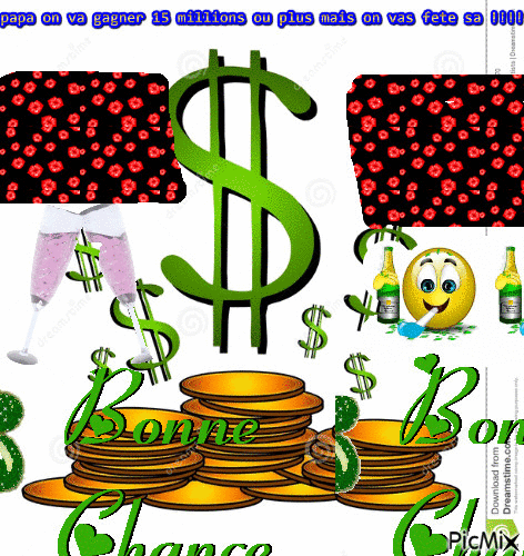$ de l argent - Бесплатный анимированный гифка