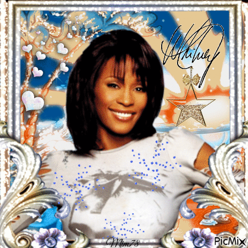 hommage  Whitney Houston - Бесплатни анимирани ГИФ