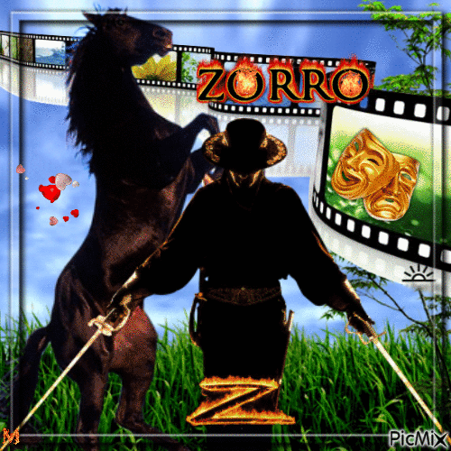 ZORRO - 無料のアニメーション GIF