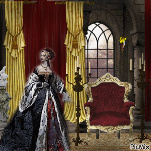 Anne Boleyn - Zdarma animovaný GIF