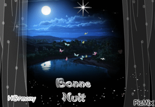 Nuit - Darmowy animowany GIF