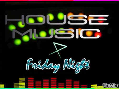 house music - GIF animasi gratis