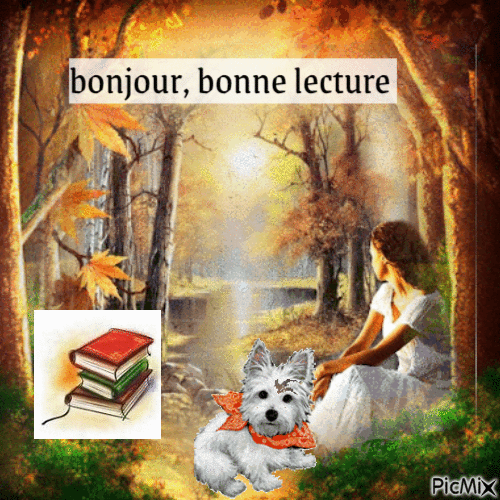 bonjour, bonne lecture - Δωρεάν κινούμενο GIF