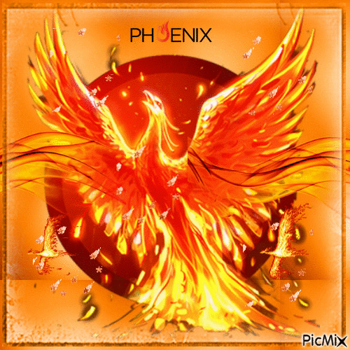 Phoénix - GIF animado gratis
