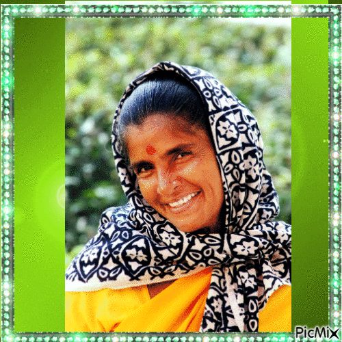 Femme Indienne - Gratis animeret GIF