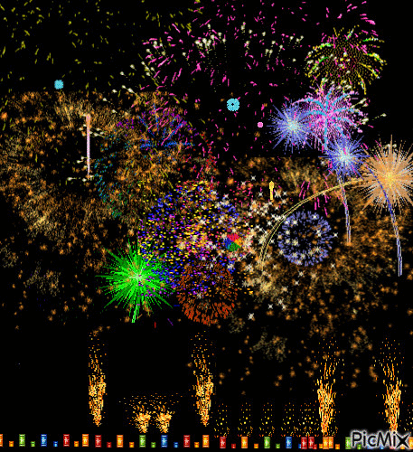Ano novo - Безплатен анимиран GIF