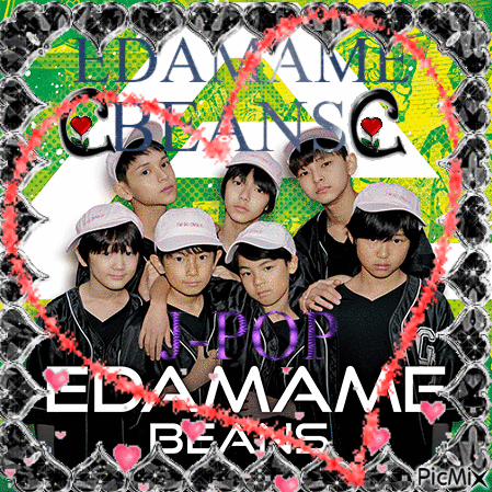 EDAMAME BEANS J-POP - Бесплатный анимированный гифка