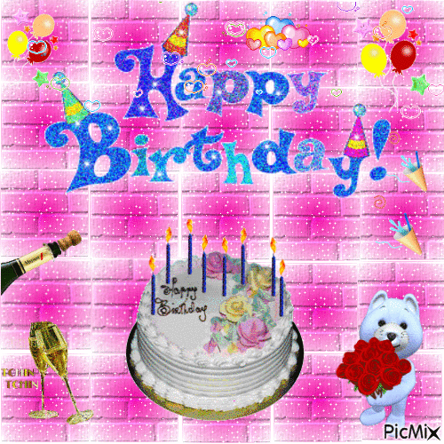 Buon Compleanno - Безплатен анимиран GIF